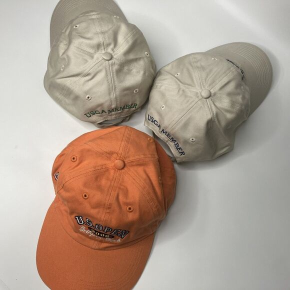 US Open Golf Hat Lot of 3 Bethpage Black 2002 Winged Foot 2006 Oakmont 2007 - Picture 8 of 9